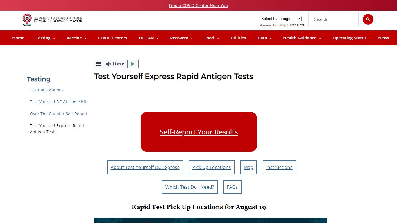 Test Yourself Express Rapid Antigen Tests | coronavirus